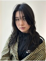 ボヌール オオサカ(Bonheur OSAKA) レイヤー × カジュアルに巻スタイル
