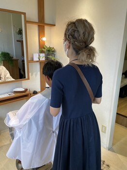 ククナ(Kukuna)の写真/経験豊富な女性スタイリストによるマンツーマン施術◇あなたの悩みや要望に合わせて理想のスタイルを実現♪