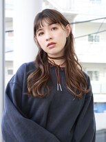 エムスラッシュ アヴェダ 自由が丘(M.SLASH AVEDA)&nbsp;オン眉/細めハイライト/ゆるカール/レイヤーカット/自由が丘