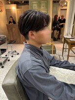 サンバイセライロ 千葉(SAN. by celilo)&nbsp;メンズ韓国ヘア/ニュアンスパーマ/毛流れセンターパート/関祐翔