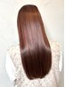 高濃度水素ケア縮毛矯正+カット＋TR 　28380円→26000円