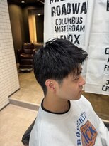 リレーションメンズヘアー(RELATION MEN'S HAIR)&nbsp;スペインカールフェザーパーマニュアンスパーマパーマメンズ