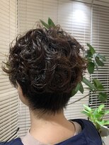 アース 三田南ウッディタウン店(HAIR&MAKE EARTH)&nbsp;大人かわいい小顔ショートパーマ抜け感