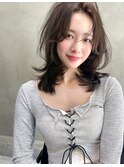 【ROJITHA表参道原宿】ダークブラウン×顔周りレイヤー