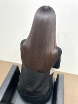 イオエ 西梅田(ioe)&nbsp;ブリーチなしカラー/髪質改善/ミルクティーベージュ/小顔へア