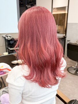 エイト 池袋店(EIGHT ikebukuro) 【EIGHT 池袋】コーラルピンクカラー×ケアブリーチ
