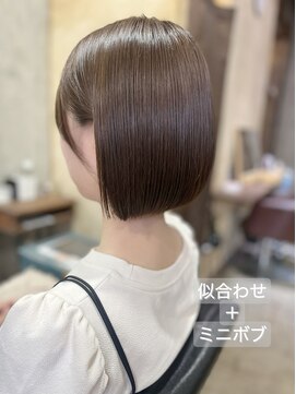 リルシェアサロン(RiRe share salon) 【長岡】似合わせカット＋ミニボブ