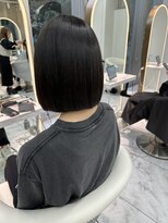 ロンドルピナス 小倉(Lond Lupinus) 黒髪カタログ/オリーブグレー/ココアベージュ/小顔に見せるヘア