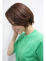 メモリーズ 銀座(Memories)&nbsp;横顔美人をつくる、美シルエットショートボブ/加藤