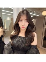 クム(kumu)&nbsp;レイヤーカット /縮毛矯正/前髪/顔周り/名古屋/栄/韓国サロン