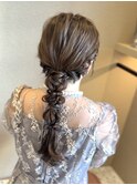 編みおろし/ヘアセット