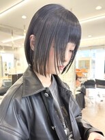 サンクプロジェクト(cinq PROJECT) ブリーチダブルカラーラベンダーミルクティーグレージュレイヤー