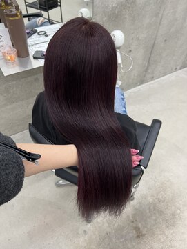 リノート バイ エゴル 名古屋(LINOET by ENGOL) 【LINOET 名古屋】佐藤まいらボルドーカラー