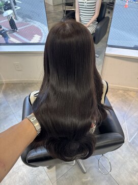 ルル(Lulu) 梅田/ブラウン/ベージュ/レイヤー/前髪カット/縮毛矯正/髪質改善