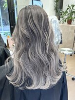 ヌエン 渋谷(NU/EN)&nbsp;渋谷バレイヤージュカラー/ダークアッシュ/シャンパンベージュ