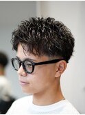 【RIRON】テーパーフェード×ソフトツイスト［新宿/メンズ］