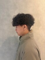 メンズサロン ルーブ 新潟(メンズサロンLOOB)&nbsp;メンズツーブロックメンズパーマ波巻きツイストスパイラル