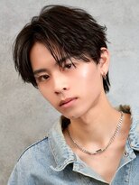 ネクストセカンド 表参道(NEXT2nd) 刈り上げセンターパート/波巻きツイストスパイラル/表参道