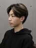 【カットで造る】センターパート¥6600
