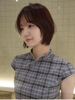 ローエ バイ デコ(Rohe by DECO)&nbsp;2026年トレンドのハッシュボブとチェリーブラウン【英心】