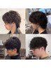 【佐瀬限定メンズ人気No. 1】カット＋メンズケアパーマ＋トリートメント