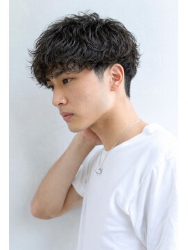 マルフェ 天王寺(marfe) 【marfe】メンズショート_スペインカール_ツイストパーマ