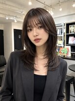 ファーム 大崎店(FAAM)&nbsp;シースルーバング×ナチュラルレイヤー