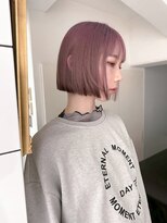 スノッブ(SNOB) 【広島ブリーチ】ピンクベージュ