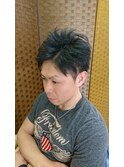 格闘家系ツーブロック