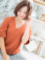 モッズヘア 上尾西口店(mod's hair)&nbsp;■mod's上尾7-6★■抜け感あるノーバング大人ボブ