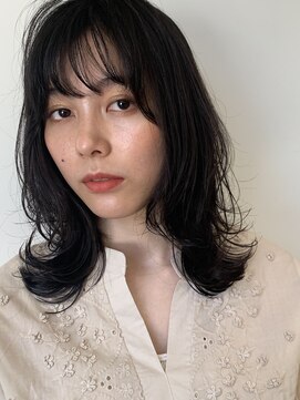 ラウンジ ヘアー 吉祥寺(ROUNGE hair) 外はねナチュラルセミロング