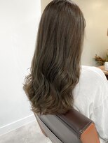 ネイヴィル オモテサンドウ(navile omotesando)&nbsp;☆ブリーチなしオリーブグレージュ☆navile表参道