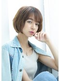 〈mielhair新宿〉大人可愛い丸みショート