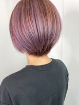 フルショウ 小牧(FURUSHO)&nbsp;大人可愛い20代30代40代ラベンダーベージュ大人ショートボブ