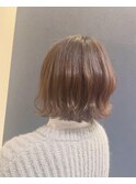 波ウェーブ♪×切りっぱなしボブ