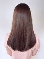 アイティー バイ アルバム 浦和店(IT by ALBUM)&nbsp;ブラウンロング_アースカラーくびれヘアツートンカラー_ba362091