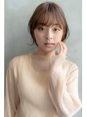 20代/30代/大人可愛い/小顔ひし形/ウルフ/ナチュラルボブ
