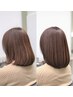 【キレイで扱いやすい髪へ】カット+髪質改善ストレート¥25190〈髪質改善〉