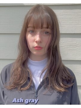 レポ(LEPO) 透明感カラー◎ミルクティーアッシュグレイ