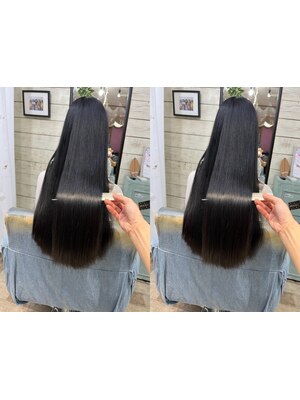 hair space　TAL'KEこだわりのトリートメントで[しっとりまとまる柔らか髪]を、触るたびに実感して！