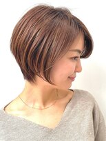 ニーナ せんげん台(nina)&nbsp;30代40代50代　大人女性/前髪ありショートボブ/ショートヘアUP