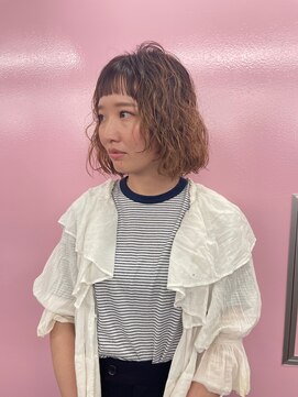 キジ(KIJI) ブリーチパーマ ※ケア詳細はブログまで