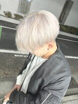 エニフォーイーストハム(Eni for eastham)&nbsp;マッシュショート/シルバーホワイト