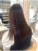 20代～30代シンプルストレートナチュラル縮毛矯正［仙台］