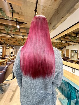 トゥルース 獨協大学前店(Hair&Make TRUTH) 艶々ワインレッド