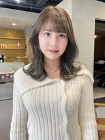 ヘアー アイス ルーチェ(HAIR ICI LUCE)&nbsp;オリーブグレージュ グレージュカラー くすみカラー /林