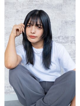 ウルト(ult) ブルーハイライト×レイヤーロング