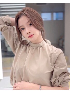 コア 表参道(COA) レイヤーカット/ウエットヘア/オリーブベージュ/表参道/表参道駅