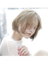 ステラバイケンジ(STELLA by KENJE)&nbsp;大人綺麗ボブ/藤沢/髪質改善縮毛矯正/ショート/脱白髪染め透明感