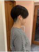 ハンサムショート×センターパート/横浜ショート